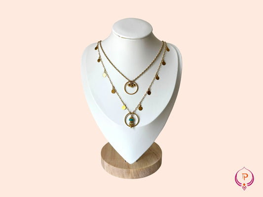 Collier chaîne ESMERALDA