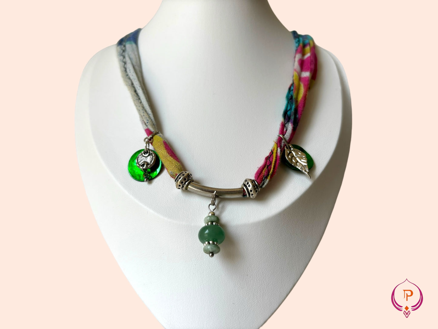 Collier tissu NÉBULEUSE