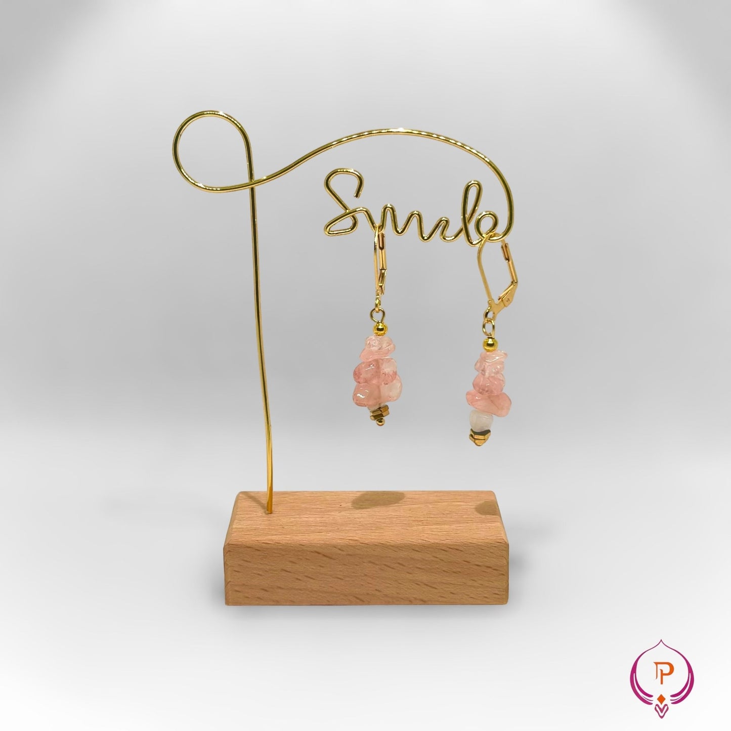 Boucles d’oreilles « ANNA » - Perle - i - Poupette