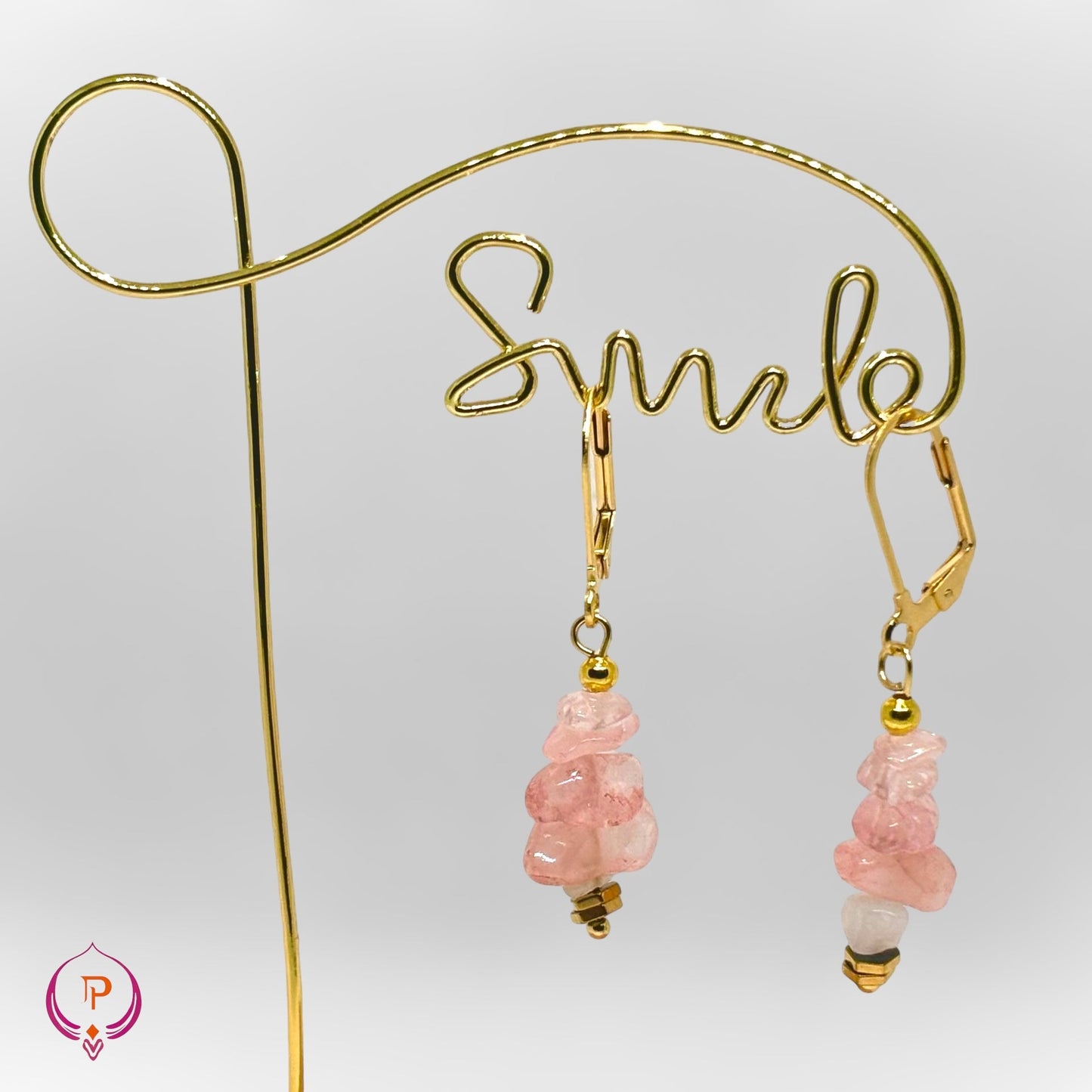 Boucles d’oreilles « ANNA » - Perle - i - Poupette