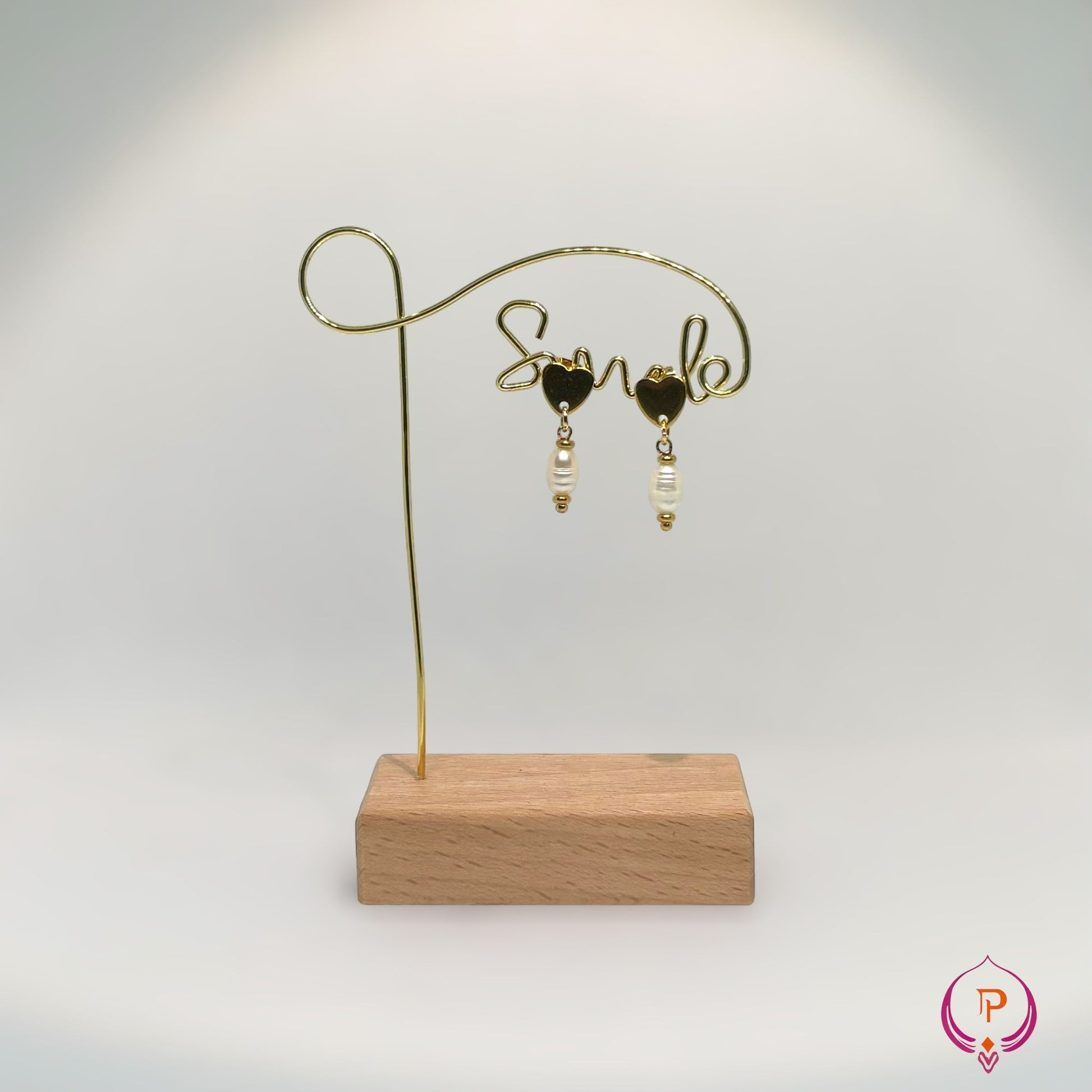 Boucles d’oreilles « EVA » - Perle - i - Poupette